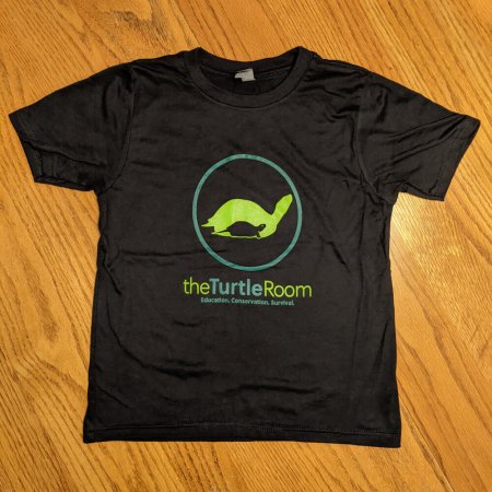 theTurtleRoom Kids Logo T-Shirt - Black