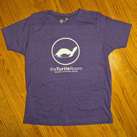 theTurtleRoom Kids Logo T-Shirt - Purple Rush